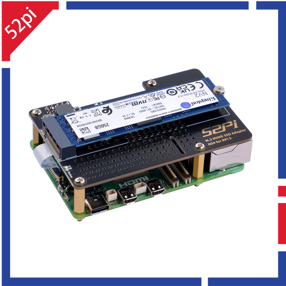 Turing Pi 2 - 52Pi Raspberry Pi 5 N04 M.2