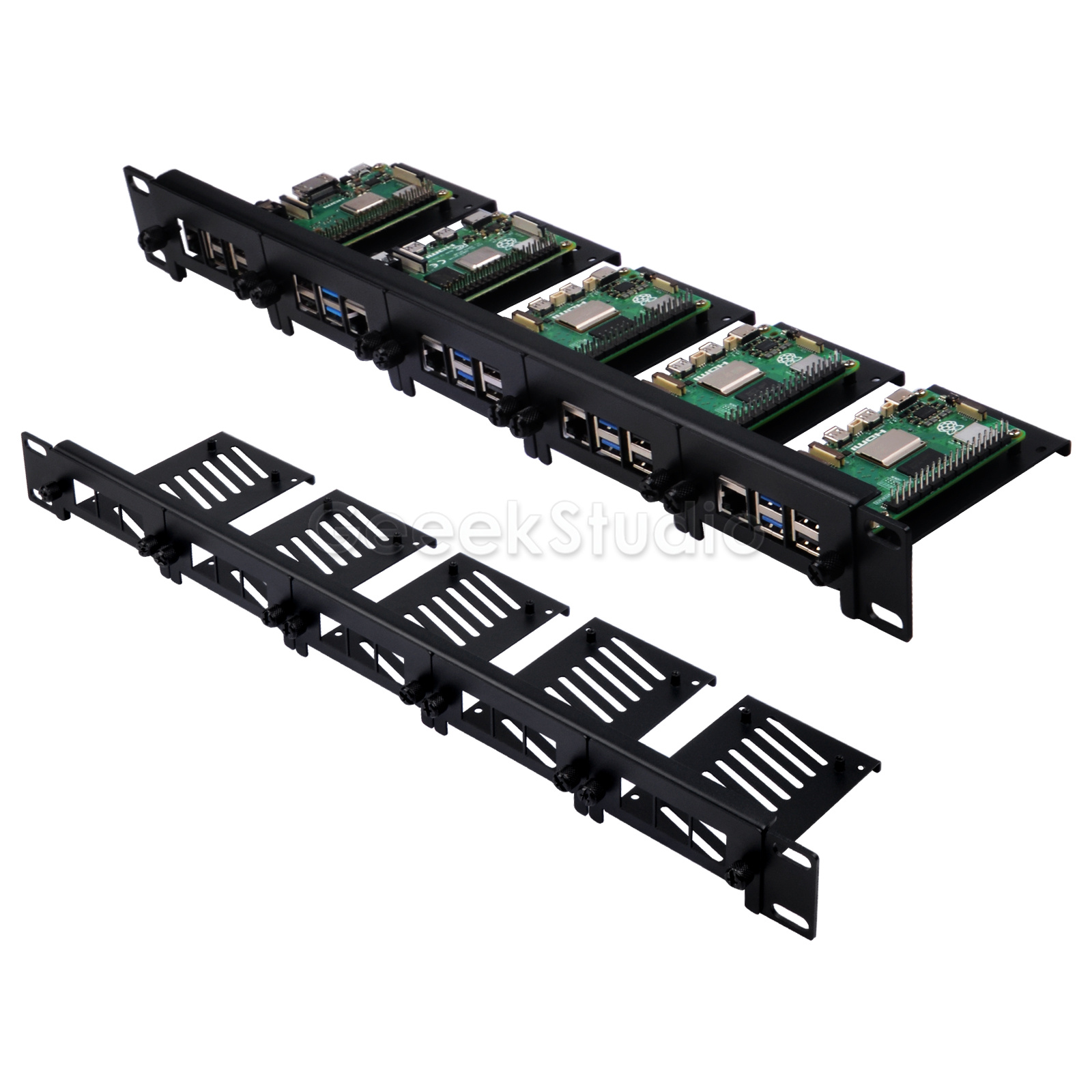 1U Rack Mount for Raspberry Pi - Deskpi Super6C 评论和价格