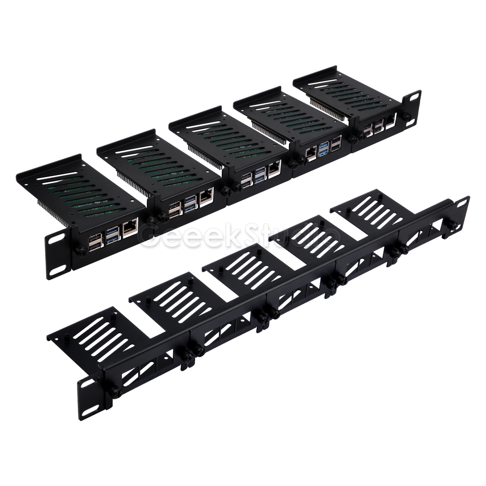 1U Rack Mount for Raspberry Pi - Deskpi Super6C 评论和价格